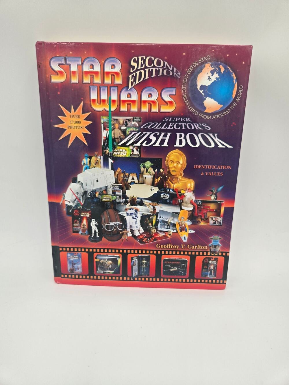 Star Wars Super Collectors Wish Book Second Edition Carlton EUC